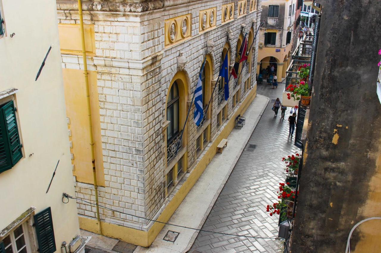 Casa Chalichiopoulo, Corfu Town Lejlighed Eksteriør billede