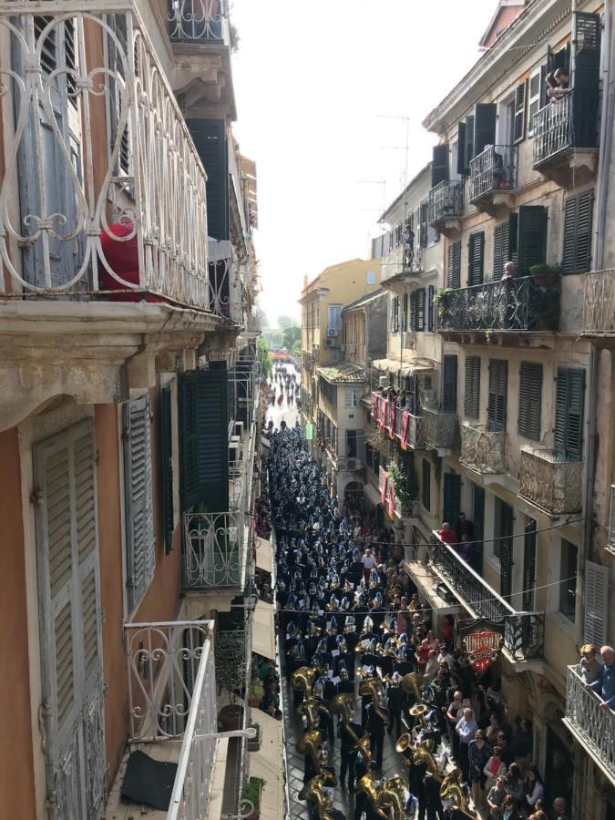 Casa Chalichiopoulo, Corfu Town Lejlighed Eksteriør billede