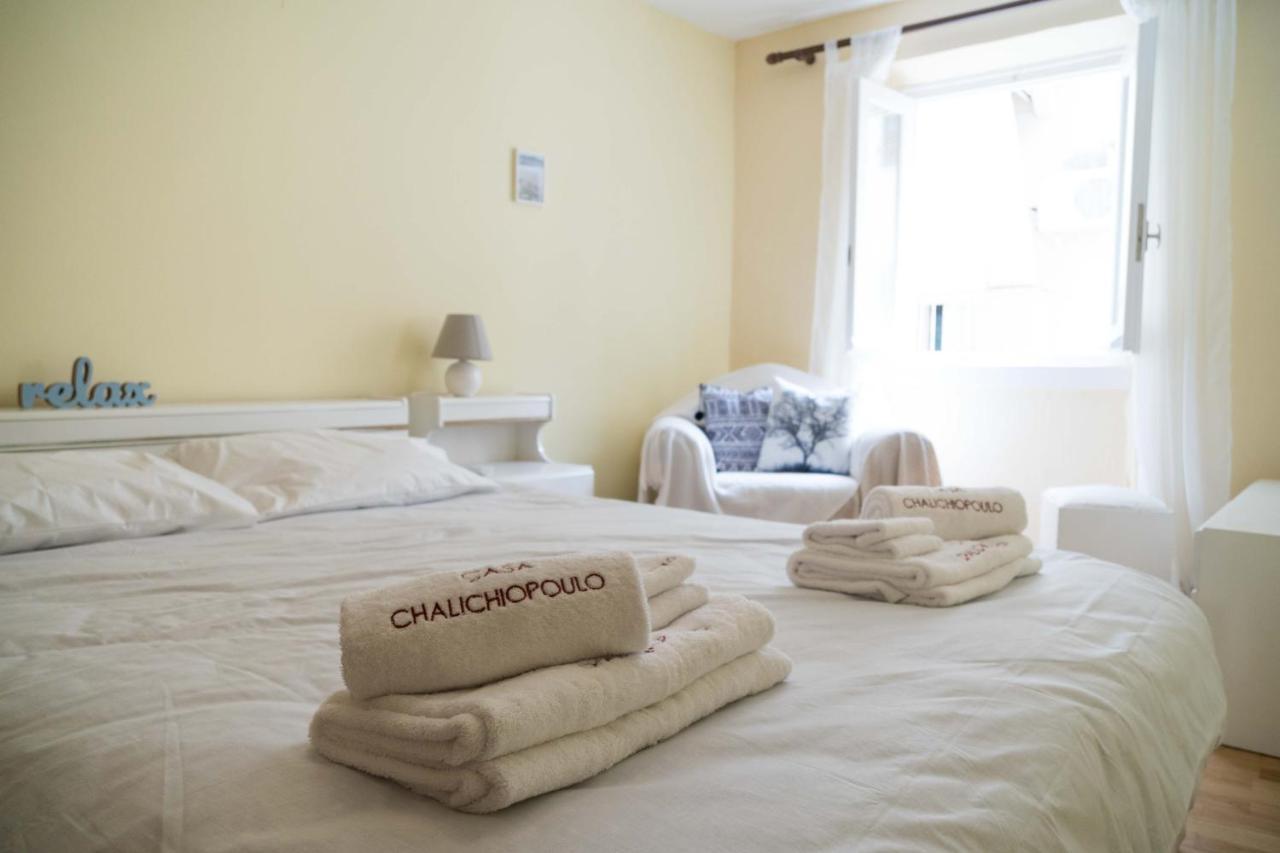Casa Chalichiopoulo, Corfu Town Lejlighed Eksteriør billede