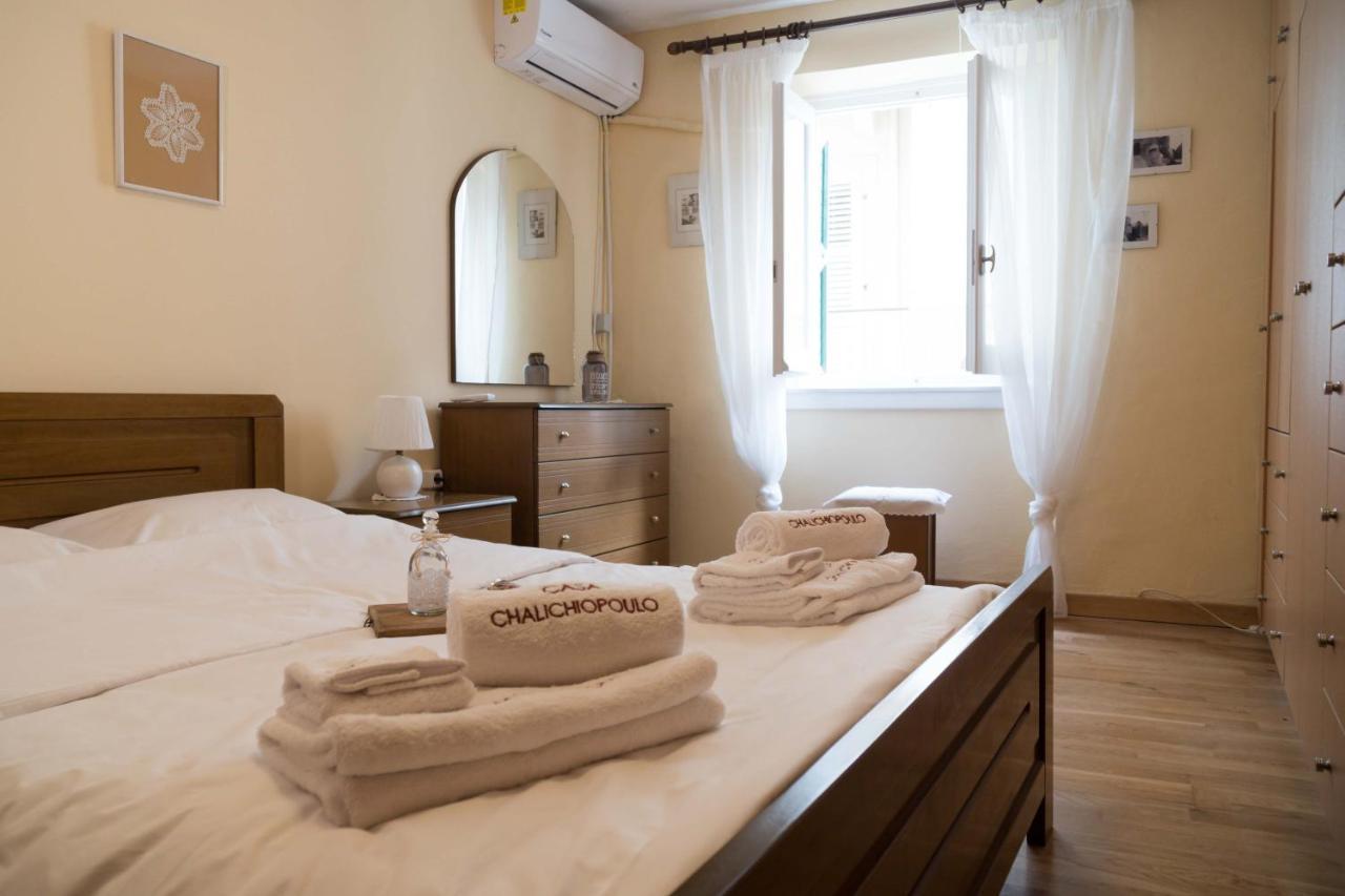 Casa Chalichiopoulo, Corfu Town Lejlighed Eksteriør billede