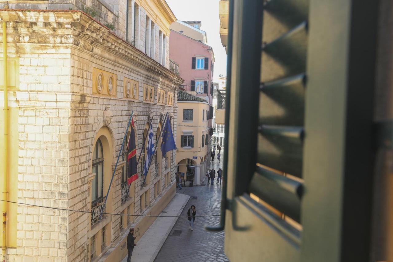 Casa Chalichiopoulo, Corfu Town Lejlighed Eksteriør billede