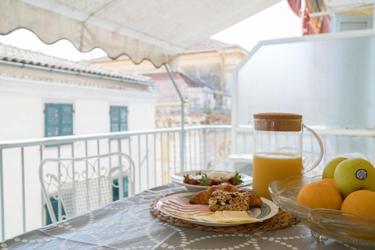 Casa Chalichiopoulo, Corfu Town Lejlighed Eksteriør billede